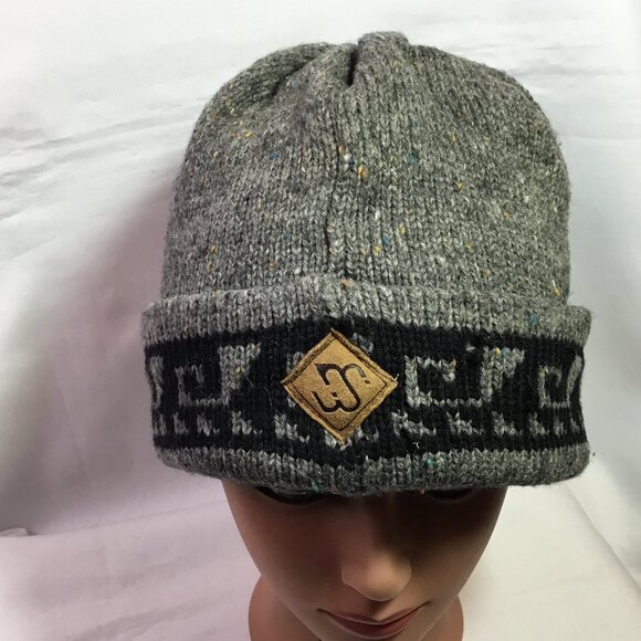 Merkley Headgear Cable knit Beanie Winter Hat Made in Canada Unisex 100% Wool - Picture 1 of 6